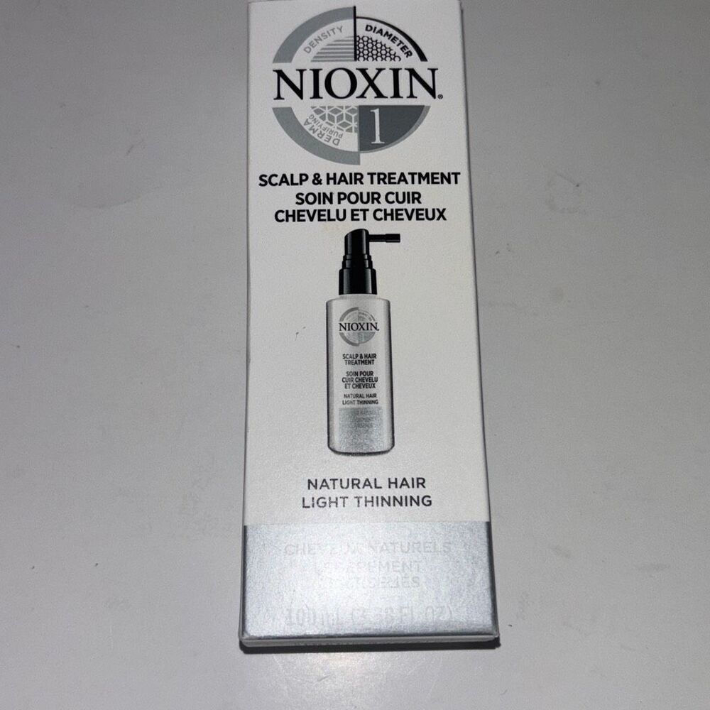 New in box Nioxin Scalp & hair Treatment #1 Full size 100ml/3.38oz